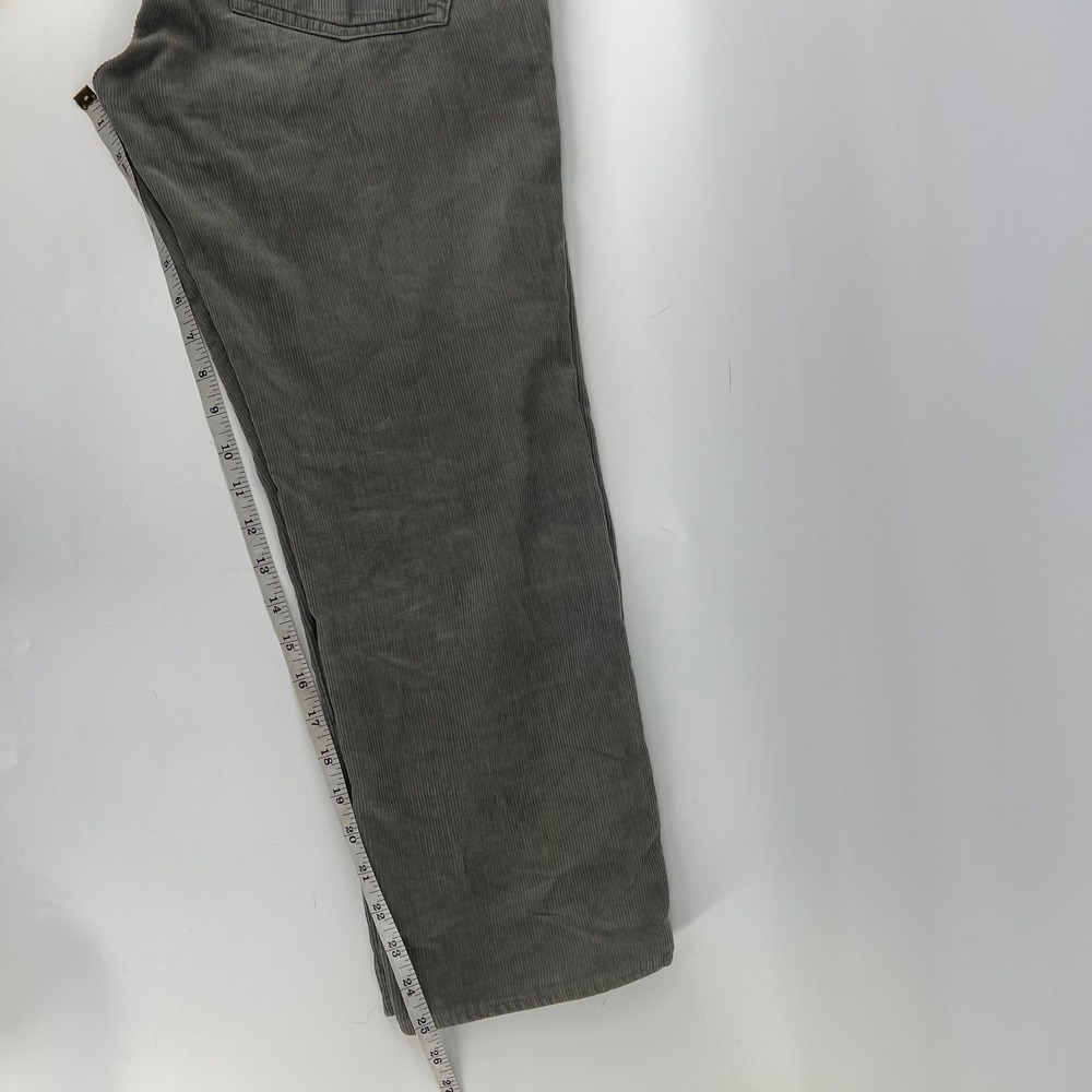 Polo Ralph‎ Lauren Gray Corduroy Pants Mens 32x25 Straight 5 Pocket Distressed - Picture 5 of 9